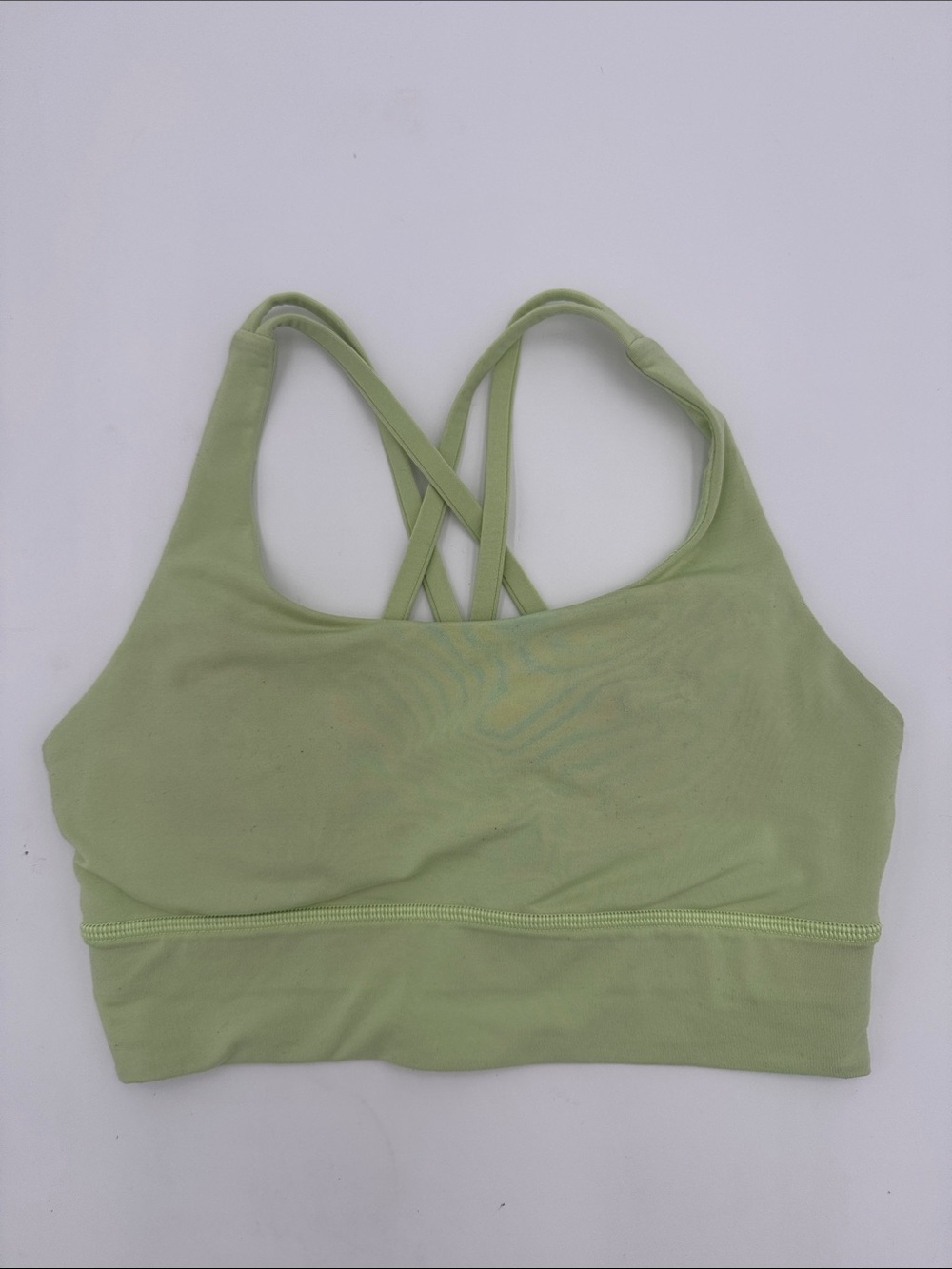 lululemon athletica Light Green Strappy Sports Bra